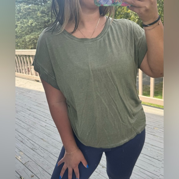 Cable & Gauge SPORT • Boxy Burnout Tee - Picture 9 of 9